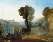 Ariccia,Sunset - 约瑟夫·玛罗德·威廉·透纳